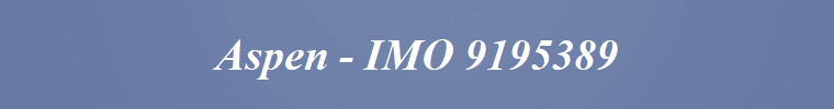 Aspen - IMO 9195389