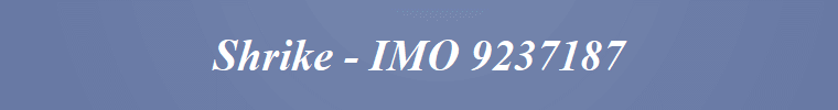 Shrike - IMO 9237187
